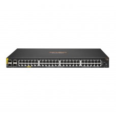 HPE Aruba 6100 48G Class4 PoE 4SFP+ 370W Managed L3 Gigabit Ethernet (10/100/1000) Power over Ethernet 1U Black