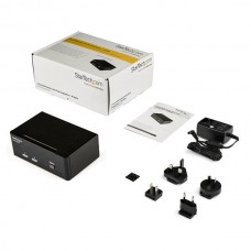 StarTech.com 2-Port DisplayPort Dual-Monitor KVM Switch - 4K 60Hz (SV231DPDDUA2)